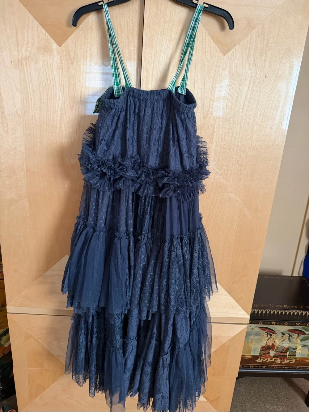 Free People asymmetrical tiered